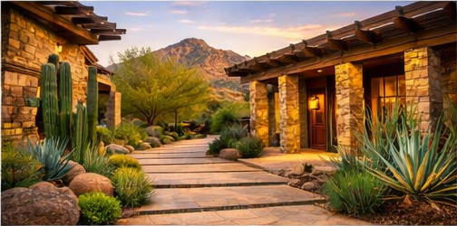 Water-efficient irrigation system installation in El Mirage